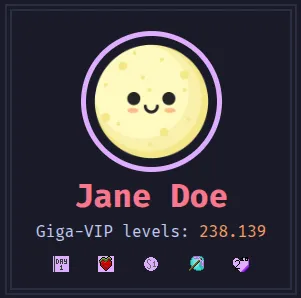 Usercard profile
